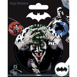 Pack de 5 Stickers Joker Batman