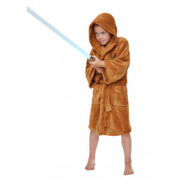 Peignoir Enfant Marron Jedi Star Wars