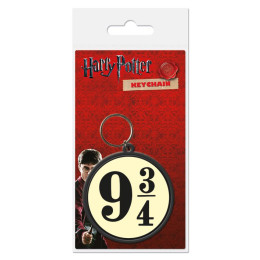 Porte-clés Harry Potter Poudlard Quai 9 3/4 Breloques sur Logeekdesign