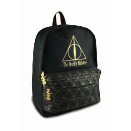 Sac à dos Harry Potter Reliques de la mort noir et doré