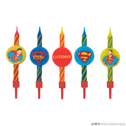 Set 10 bougies Superman