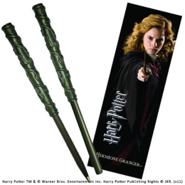 Stylo Baguette Hermione Granger et marque page