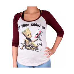 T-Shirt Groot Audiotape femme