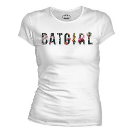 Tee-Shirt Batman Femme Flower