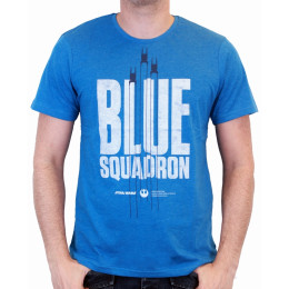 Tee-Shirt Bleu Blue Squadron Star Wars