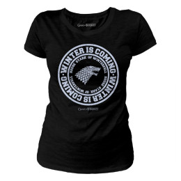 Tee-Shirt Game of Thrones femme Winter is coming