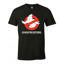 Tee-Shirt Ghostbusters noir Logo classique