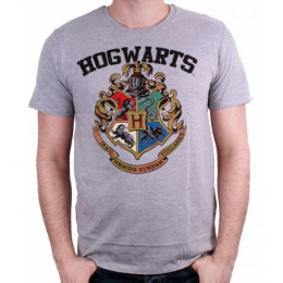 Tee-Shirt Gris Poudlard Harry Potter