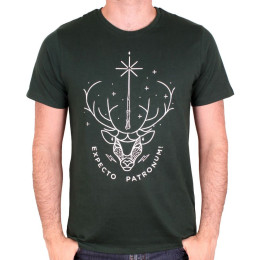 Tee-Shirt Harry Potter Patronus vert