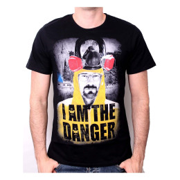 Tee-Shirt Noir I Am The Danger Breaking Bad