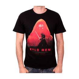 Tee-Shirt Noir Kylo Poster Star Wars