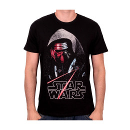 Tee-Shirt Noir Kylo Ren Fighters Star Wars 7