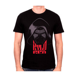 Tee-Shirt Noir Kylo Ren Hood Star Wars 7