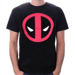 Tee-Shirt Noir Logo Deadpool