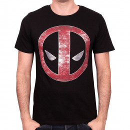 Tee-Shirt Noir Logo Millar Deadpool