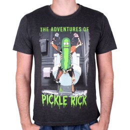 Tee-Shirt Rick et Morty Adventures of Pickle Rick