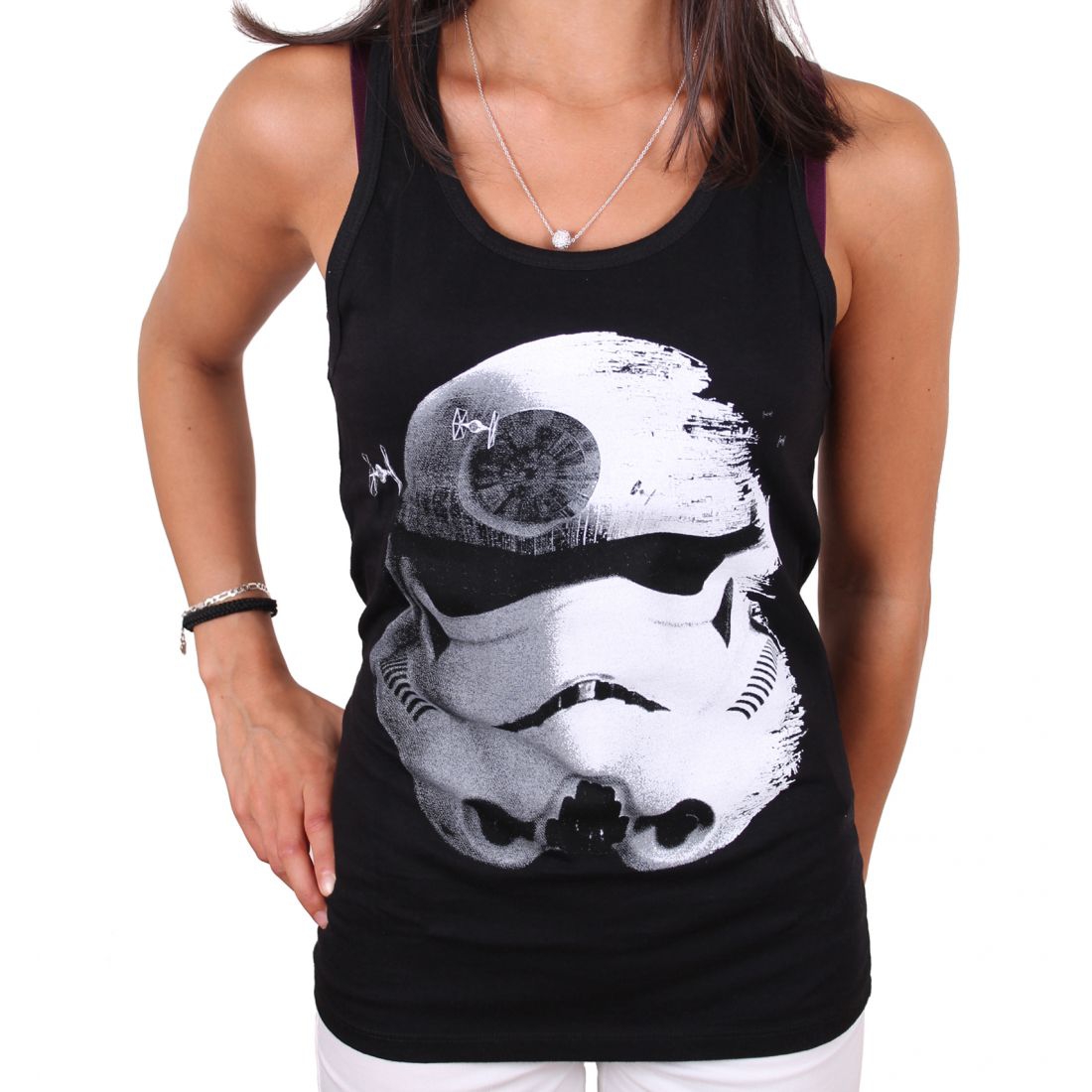 Fifth Sun Star Wars Camp Endor - Canotta muscolare da donna, Erica