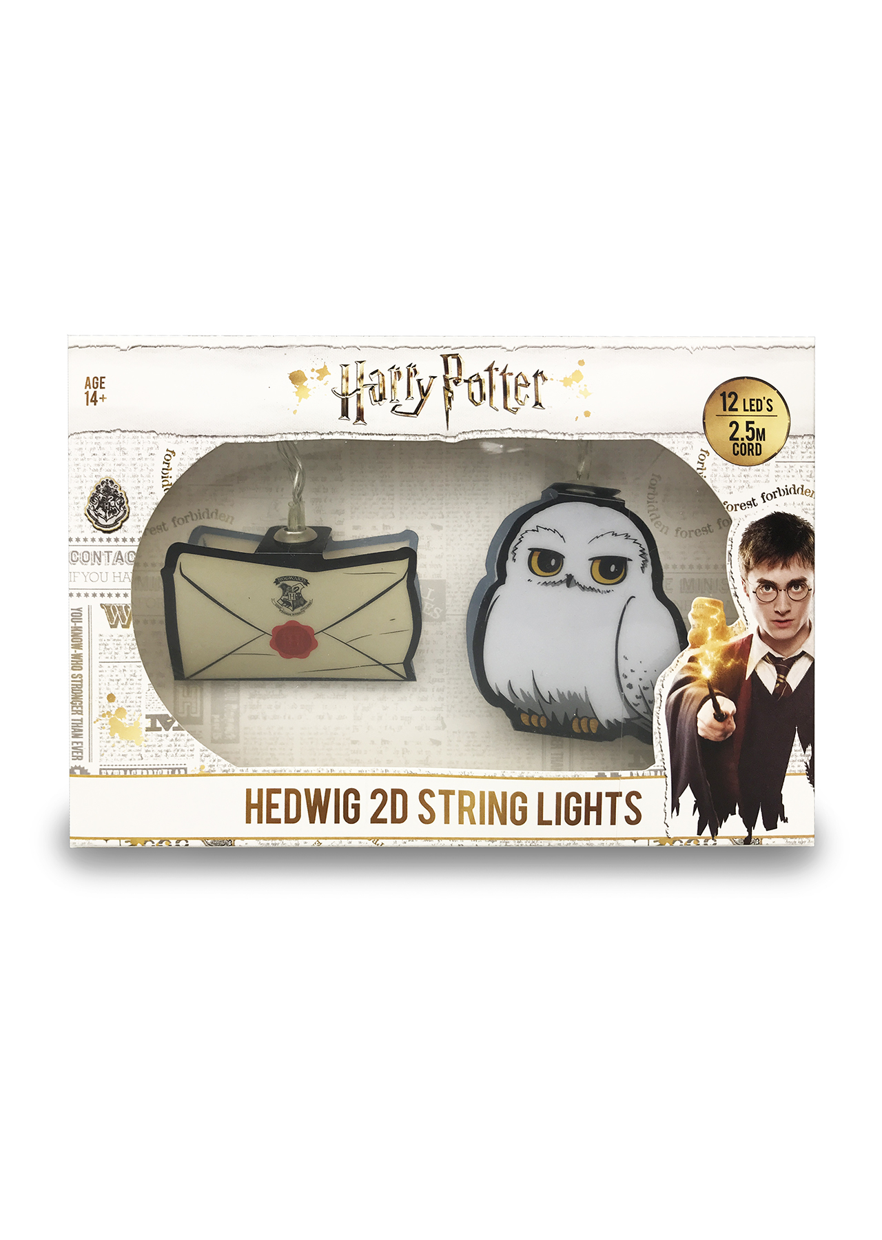 Guirlande lumineuse Harry Potter Hedwig et Lettres 2D - 4748