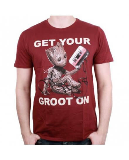 T-Shirt Get your Groot on Gardiens de la Galaxie