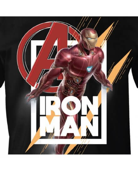 T-Shirt Iron Man Avenger Flight