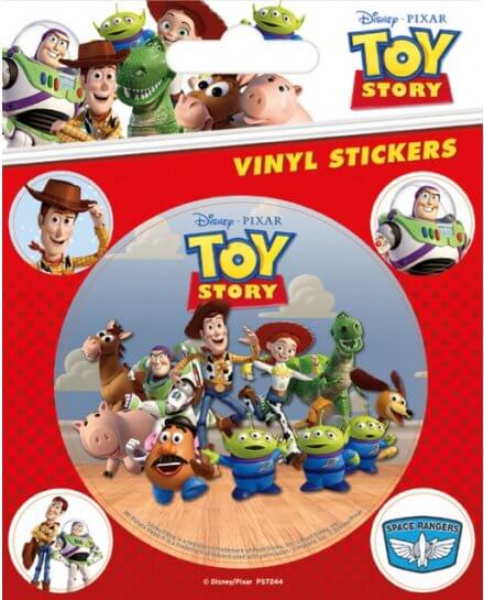 Pack de 5 Stickers Toy Story
