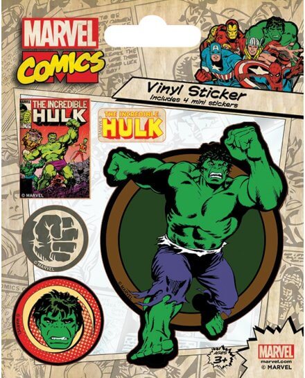 Stickers Retro Hulk