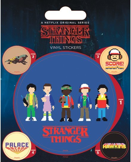 Stickers Stranger Things Arcade