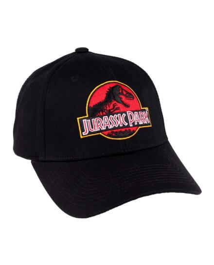 Casquette Noire Logo Jurassic Park