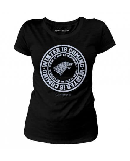 Tee-Shirt Game of Thrones femme Winter is coming