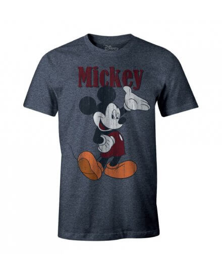 Tee-Shirt Mickey bleu vintage