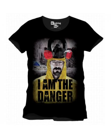 Tee-Shirt Noir I Am The Danger Breaking Bad