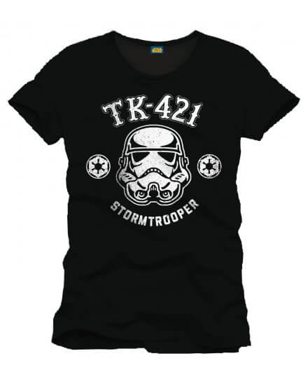 Tee-Shirt Noir TK-421 Trooper Star Wars