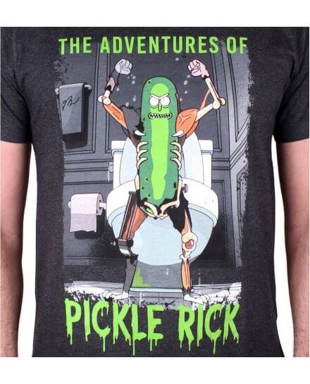 Tee-Shirt Rick et Morty Adventures of Pickle Rick