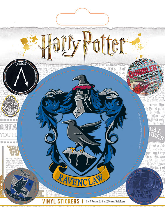 Pack de 5 Stickers Harry Potter Serdaigle - 4869