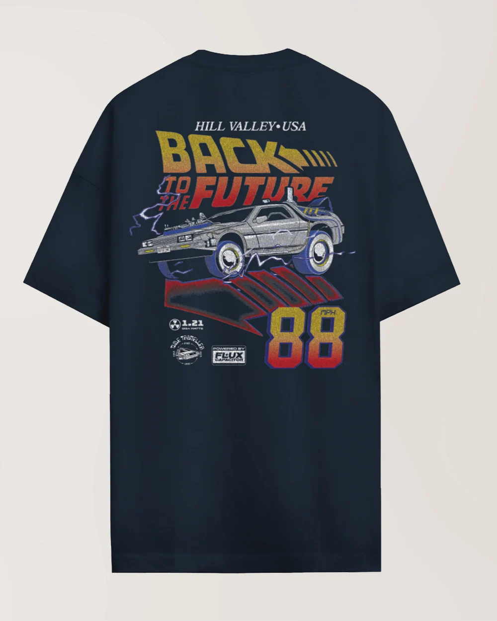 T-Shirt Retour vers le futur Delorean Time Traveller 7172