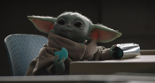 Le personnage Baby Yoda