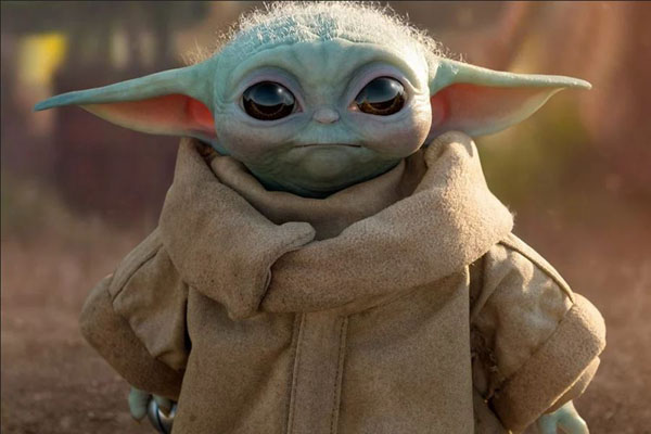 Baby Yoda dans The Mandalorian