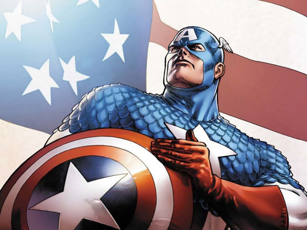 Captain America, super-soldat de l'Amérique