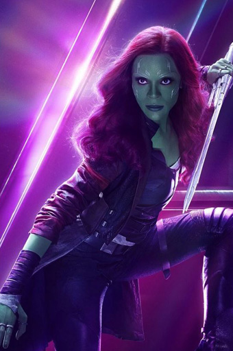 Gamora des Gardiens de la Galaxie