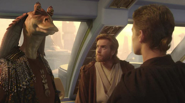 Jar Jar Binks dans Star Wars