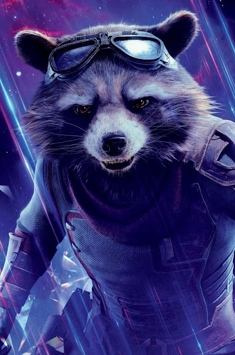 Rocket Raccoon des Gardiens de la Galaxie